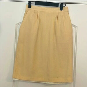 Sag Harbor 100% Wool Lined Skirt Size 10